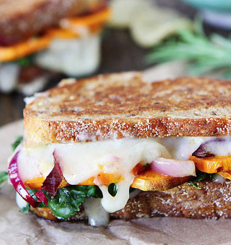 Sweet Potato Kale Melt
