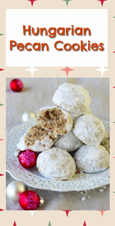Hungarian Pecan Cookies