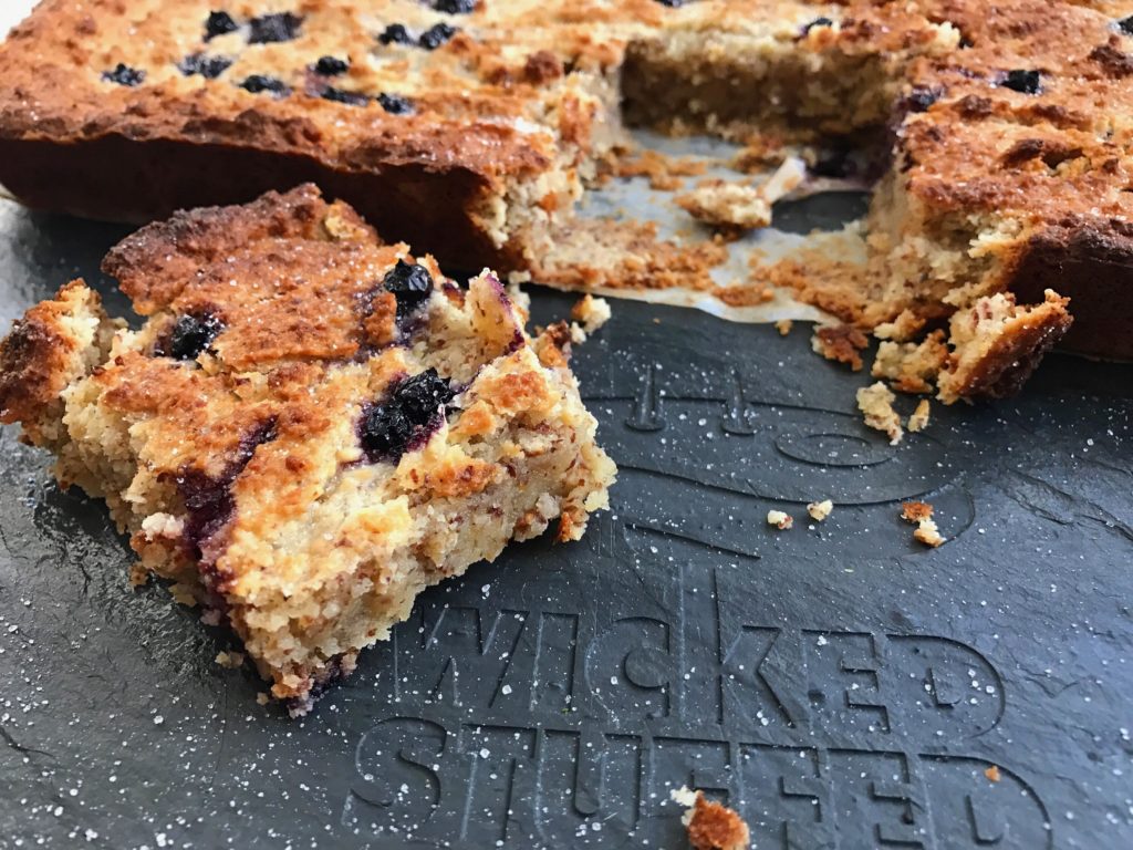 Chewy Blueberry Muffin Blondies
